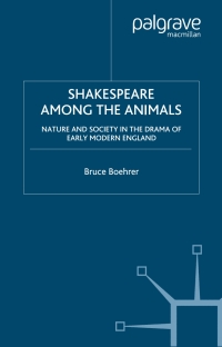 Cover image: Shakespeare Among the Animals 9780312293437