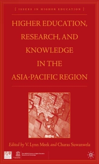 Cover image: Higher Education, Research, and Knowledge in the Asia-Pacific Region 9781403970954