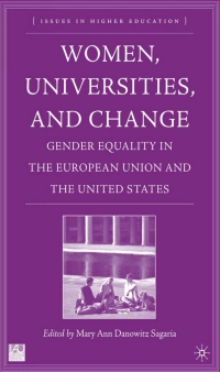 صورة الغلاف: Women, Universities, and Change 9781403968449