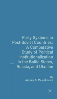 Imagen de portada: Party Systems in Post-Soviet Countries 9781403974495