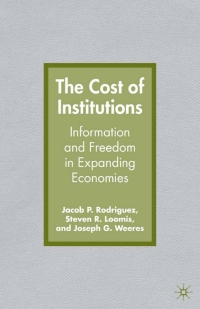 Cover image: The Cost of Institutions 9781349538256