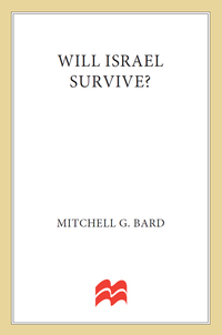 Cover image: Will Israel Survive? 9780230605299
