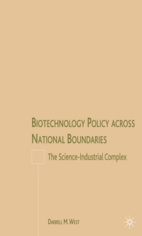 Cover image: Biotechnology Policy across National Boundaries 9781403972514
