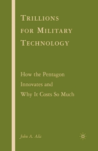 Immagine di copertina: Trillions for Military Technology 9781403984265