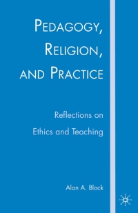 Titelbild: Pedagogy, Religion, and Practice 9781403983732