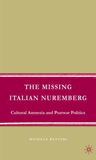 Cover image: The Missing Italian Nuremberg 9781403984784