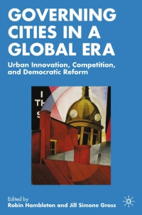 Titelbild: Governing Cities in a Global Era 9781403975737