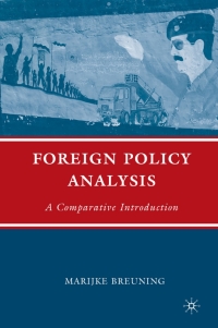 Cover image: Foreign Policy Analysis 9781349388295