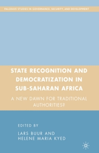 Cover image: State Recognition and Democratization in Sub-Saharan Africa 9780230600331