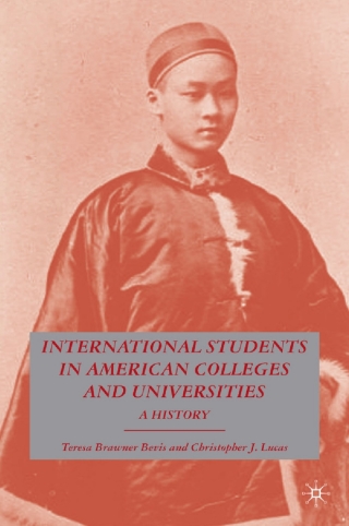 Imagen de portada: International Students in American Colleges and Universities 9780230600119