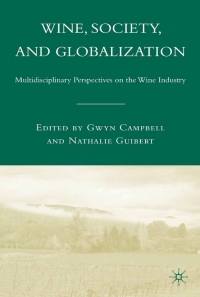 Cover image: Wine, Society, and Globalization 9781403984234