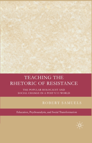 Cover image: Teaching the Rhetoric of Resistance 9780230602724