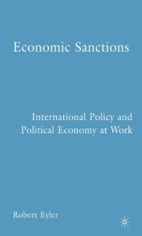 Cover image: Economic Sanctions 9781403974631