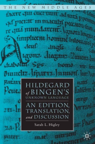 Cover image: Hildegard of Bingen’s Unknown Language 9781349537341