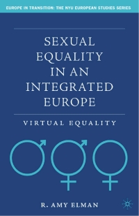 Cover image: Sexual Equality in an Integrated Europe 9781349539055