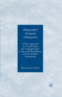 Imagen de portada: Dostoevsky's Greatest Characters 9780230602939