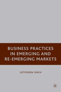 Omslagafbeelding: Business Practices in Emerging and Re-Emerging Markets 9781403976222