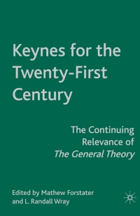 Imagen de portada: Keynes for the Twenty-First Century 9780230605817