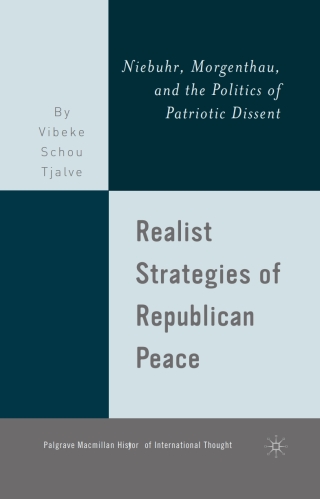 Cover image: Realist Strategies of Republican Peace 9780230602175
