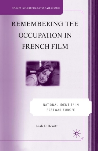 صورة الغلاف: Remembering the Occupation in French film 9780230601307