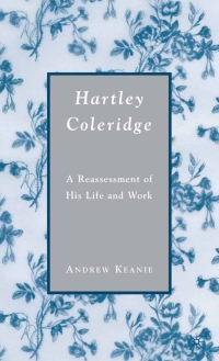 Imagen de portada: Hartley Coleridge 9781403974372