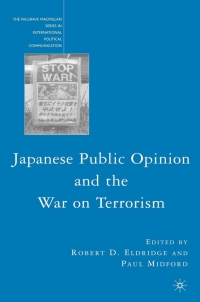 Imagen de portada: Japanese Public Opinion and the War on Terrorism 9780230606432