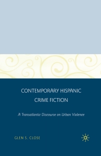 Imagen de portada: Contemporary Hispanic Crime Fiction 9780230607972