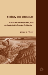 Cover image: Ecology and Literature 9780230606692