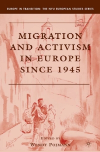 Imagen de portada: Migration and Activism in Europe since 1945 9780230605480
