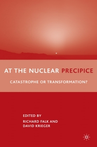 Cover image: At the Nuclear Precipice 9780230608955