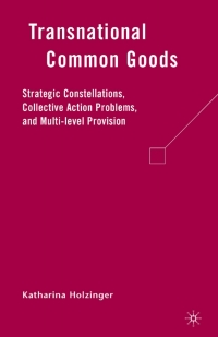 Imagen de portada: Transnational Common Goods 9780230605855