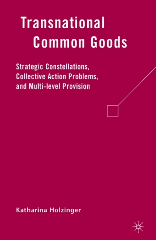 Imagen de portada: Transnational Common Goods 9780230605855