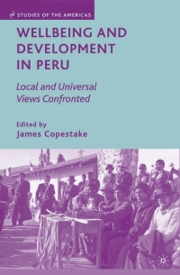 Imagen de portada: Wellbeing and Development in Peru 9780230608696