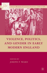 Titelbild: Violence, Politics, and Gender in Early Modern England 9780230609808