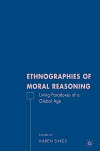 Titelbild: Ethnographies of Moral Reasoning 9780230609815