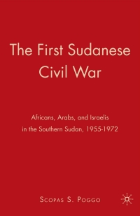 صورة الغلاف: The First Sudanese Civil War 9780230607965