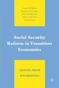 Cover image: Social Security Reform in Transition Economies 9781349374236