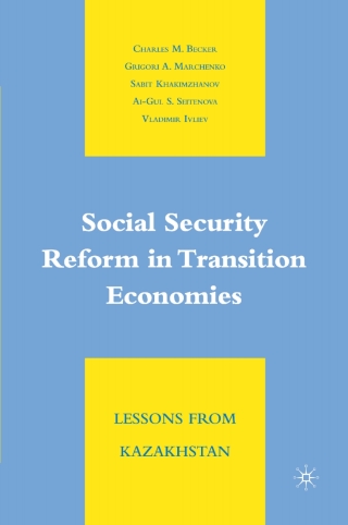 Imagen de portada: Social Security Reform in Transition Economies 9781349374236