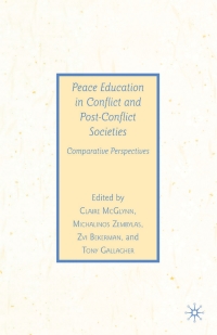 Cover image: Peace Education in Conflict and Post-Conflict Societies 9780230608429