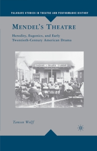 Cover image: Mendel’s Theatre 9780230615854