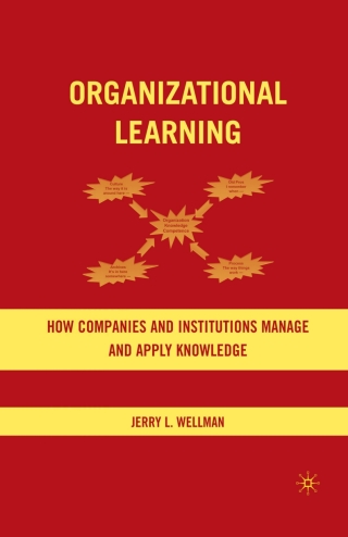 Titelbild: Organizational Learning 9781349373437