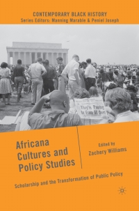Imagen de portada: Africana Cultures and Policy Studies 9781349371150