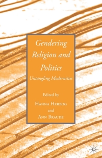 Cover image: Gendering Religion and Politics 9780230613089