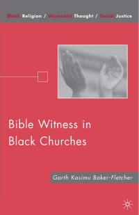 Imagen de portada: Bible Witness in Black Churches 9780230617711