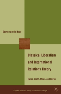 Imagen de portada: Classical Liberalism and International Relations Theory 9780230616363