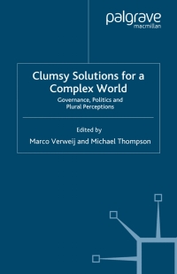 صورة الغلاف: Clumsy Solutions for a Complex World 9780230002302