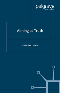 Cover image: Aiming at Truth 9780230506831
