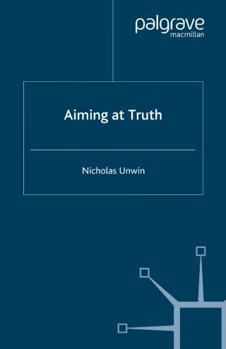 Imagen de portada: Aiming at Truth 9780230506831
