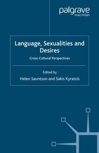 Cover image: Language, Sexualities and Desires 9781403933270