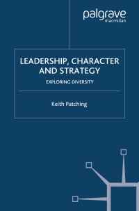 Cover image: Leadership, Character and Strategy 9781349352913